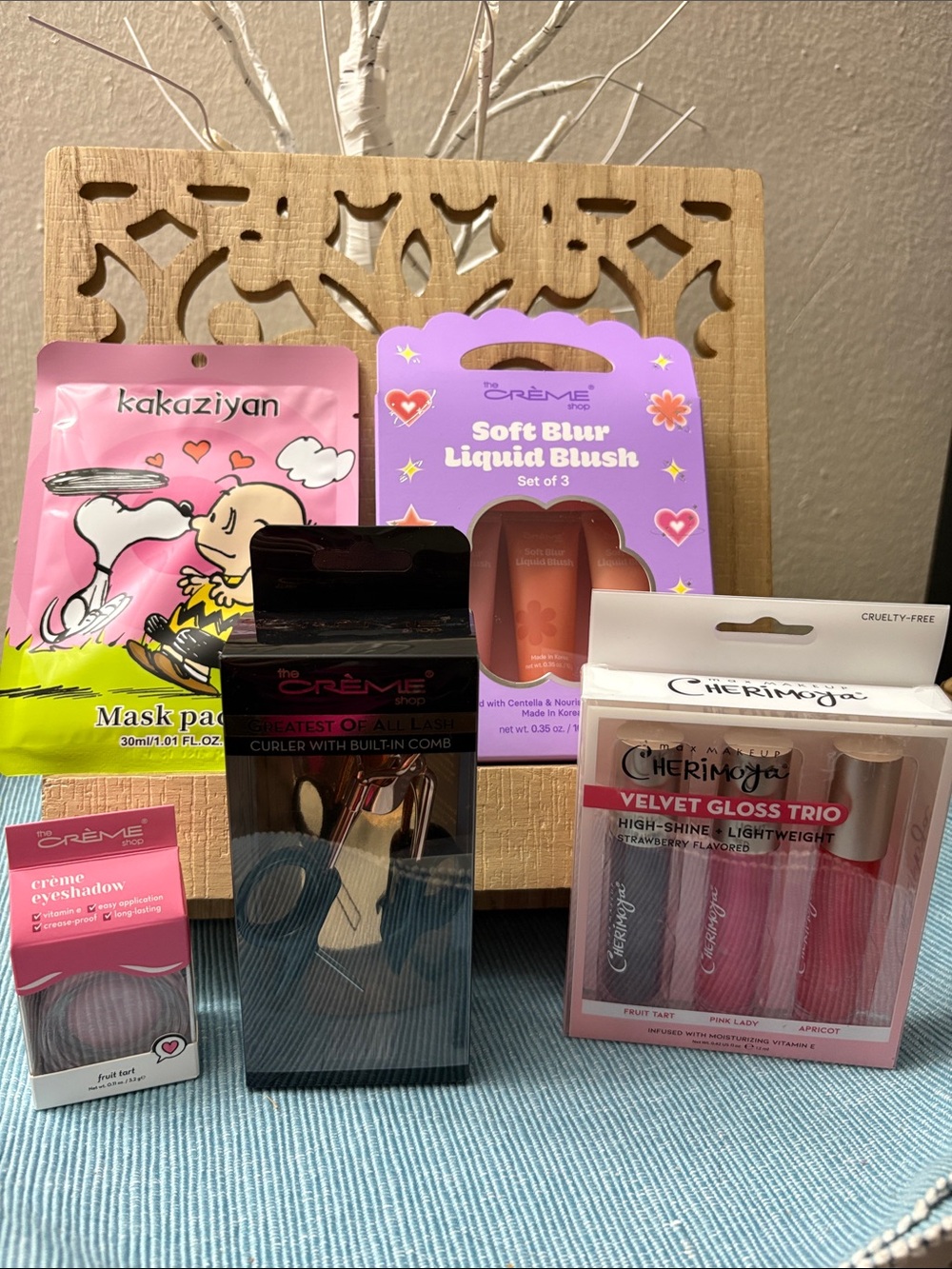 Cherimoya Velvet Gloss Trio - Pink